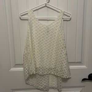 Hi-lo Sleeveless Blouse